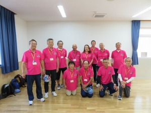 2日目に指導に当たったスポーツ推進委員