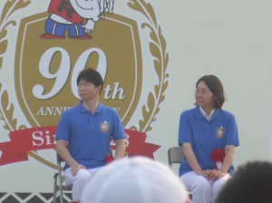 知事も市長もお忙しい中、朝早くから元気いっぱい!