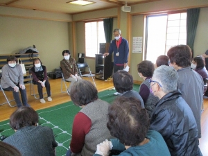 囲碁ボールのレクチャー