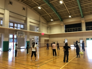 白熱した試合が繰り広げられました!(ふらば〜るバレーボール)