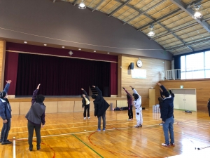 健康体操の様子