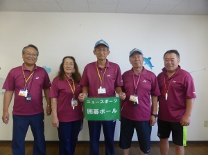 午前の部参加の推進委員、少々くたびれたかな?