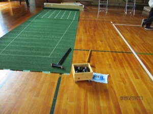 自作ボール入れ なるほど