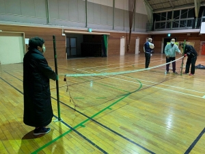 コート作りから