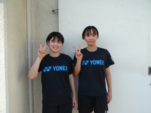 吉川選手(左)・中原選手(右)