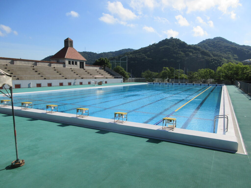 水島緑地福田公園50mプール