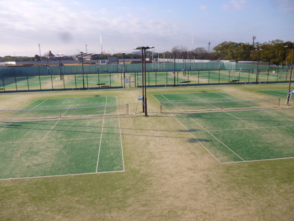 水島緑地福田公園テニスコート