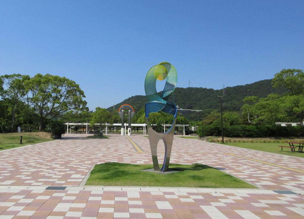 水島領地福田公園中央エントランス広場