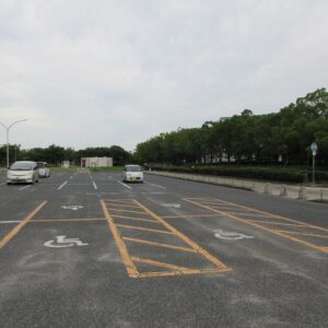 水島緑地福田公園第一駐車場身障者用