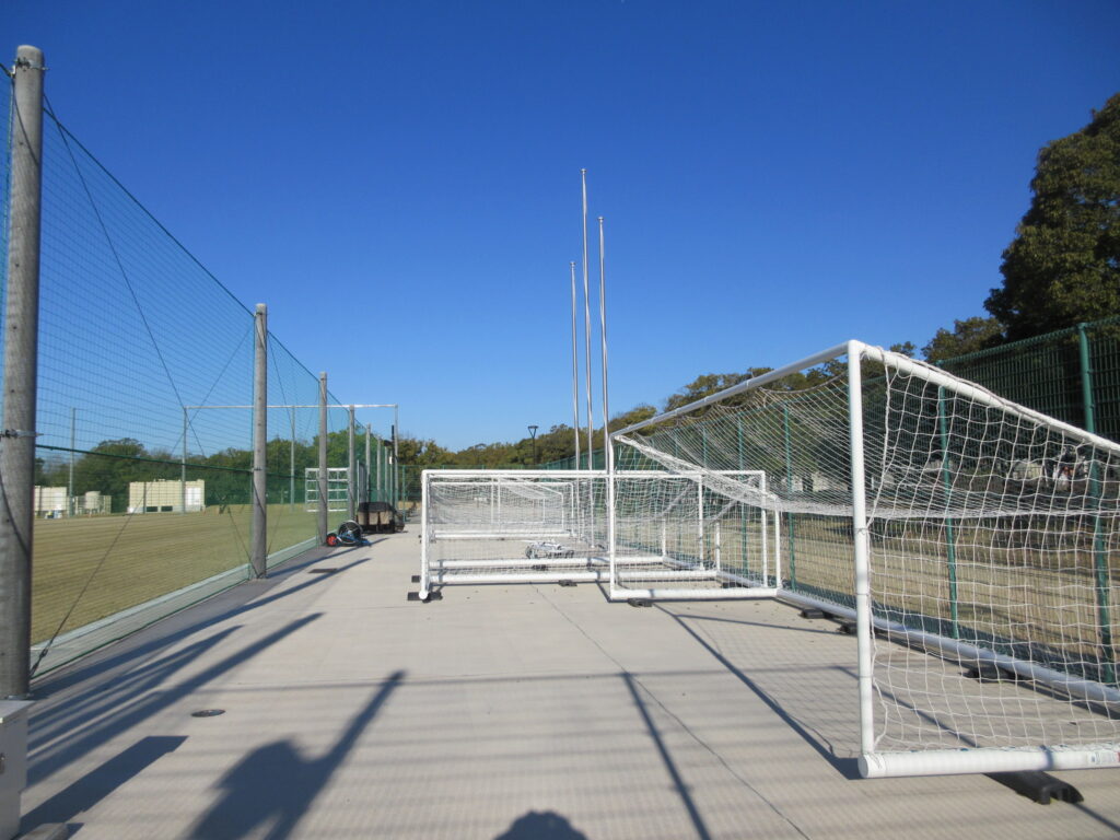 水島緑地福田公園サッカー・ラグビー場（天然芝）