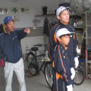 管理人にいろいろ教えてもらいます