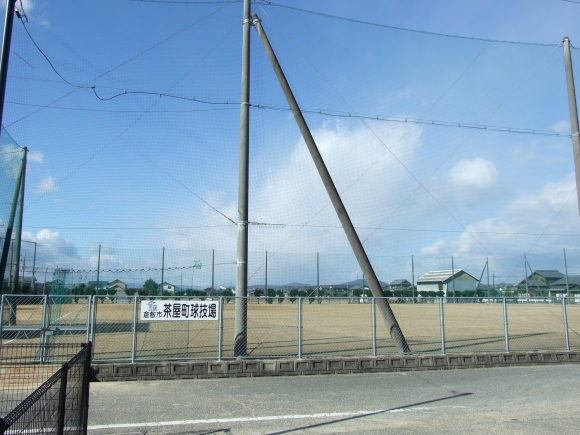 倉敷市茶屋町球技場 遠景