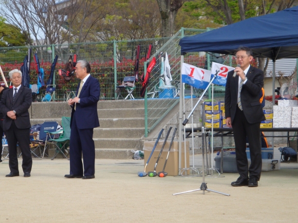 備中県民局清広次長の開会挨拶