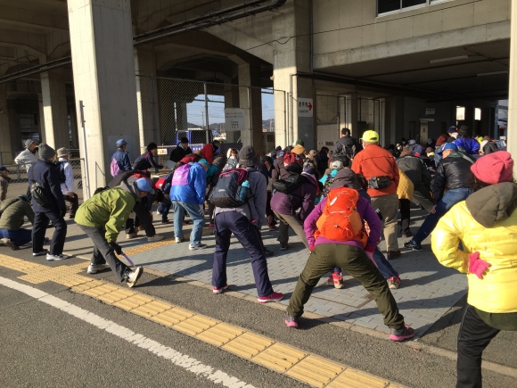 まずはじめにラジオ体操♫