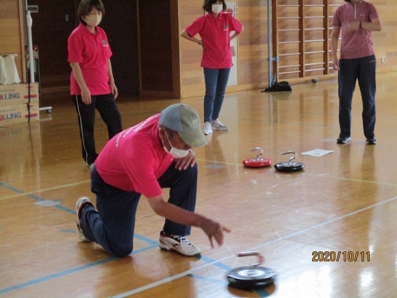 投げ方　バッチリ