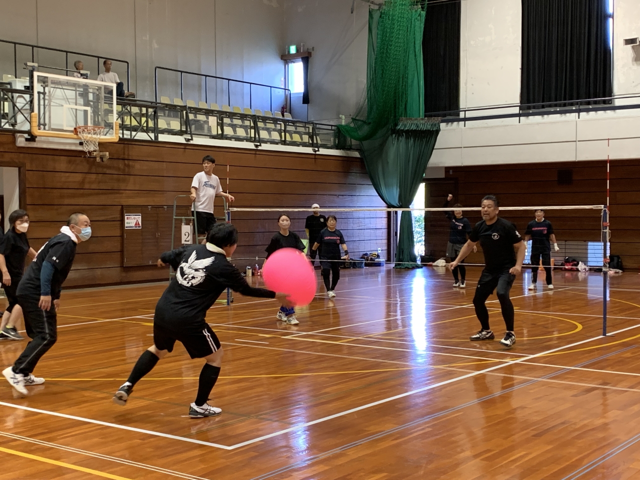 児島地区恒例、ふらばーるバレーボール秋季大会。