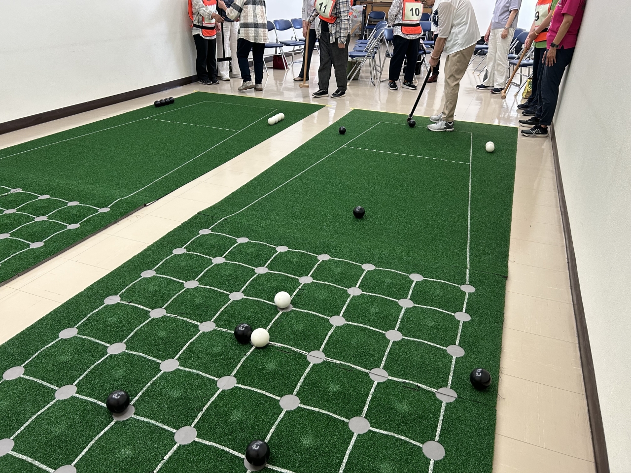 盛り上がった囲碁ボール