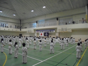 第２１回全日本少林寺流空手道連盟錬心舘福山支部空手道選手権大会