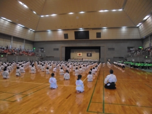 第３５回全日本少林寺流空手道連盟錬心舘広島県空手道選手権大会