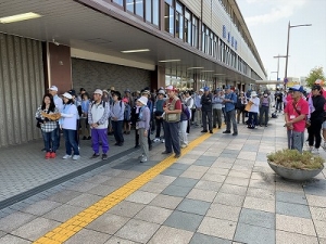 市民あるく日（１０月）　玉島地区