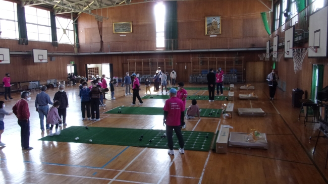 倉敷市スポーツ推進委員協議会　３世代交流ニュースポーツ大会