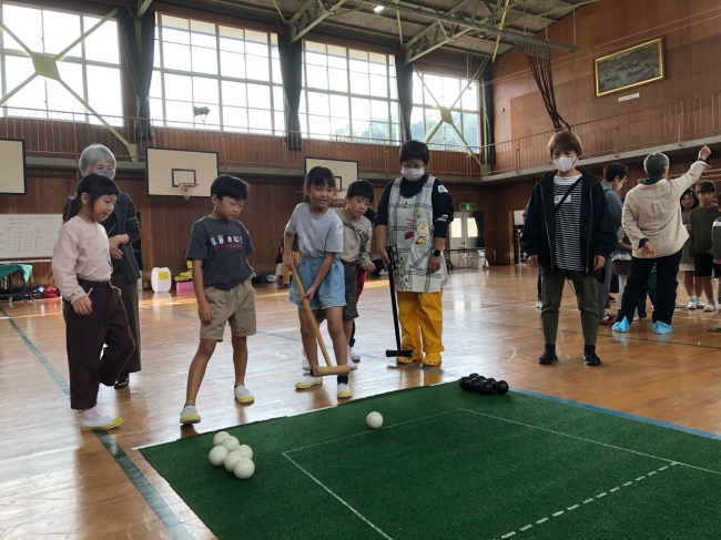 ３世代交流ニュースポーツ大会