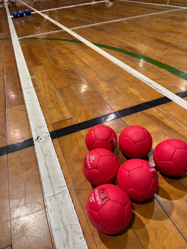 倉敷市スポーツ推進委員協議会　児島地区研修会　ミニボッチャ