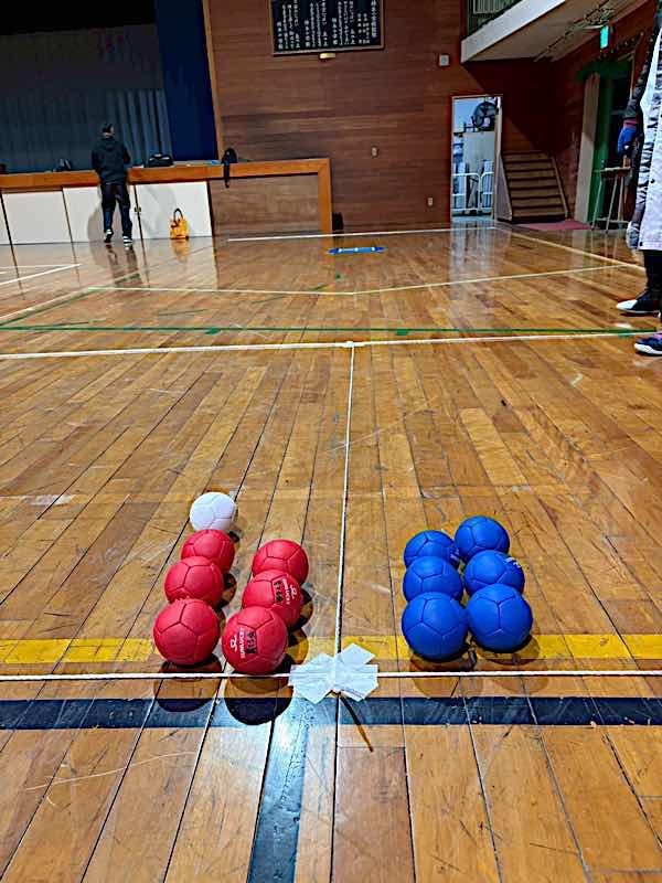 倉敷市スポーツ推進委員協議会 児島地区研修会 ミニボッチャ