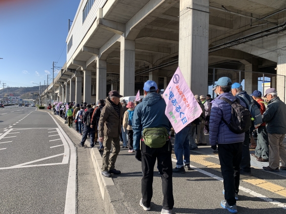 JR児島駅からスタート