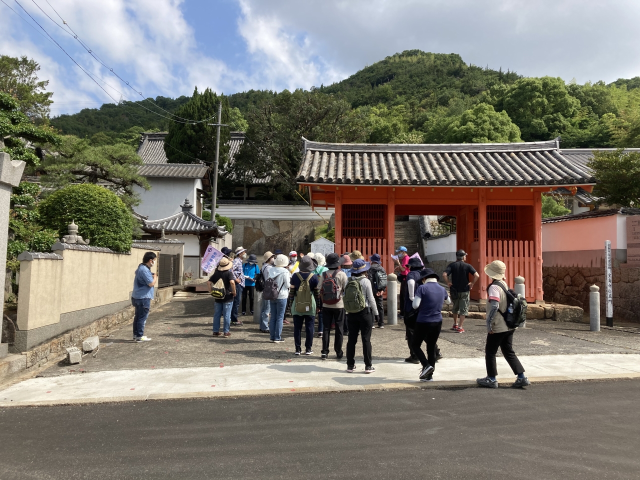 宝島寺で休憩