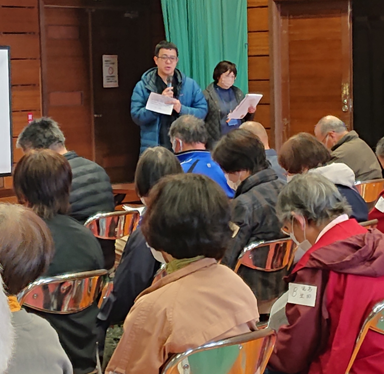 開会のあいさつ