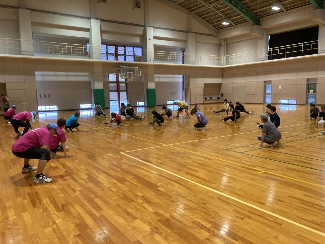 続いて準備体験