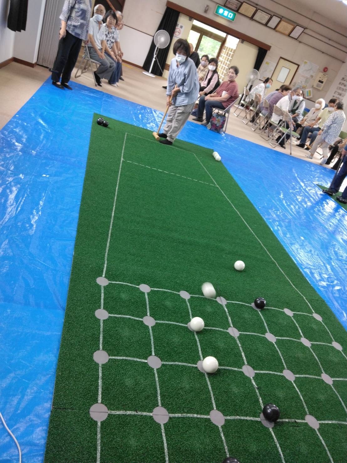 上手く打ててしっかり楽しんでいます