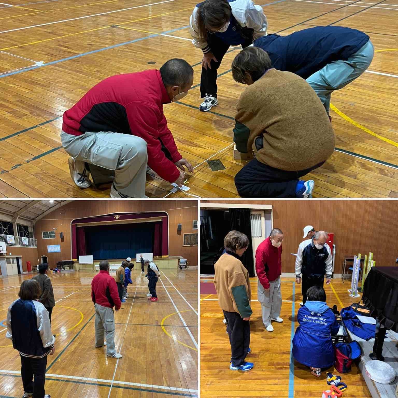 前日事前準備です