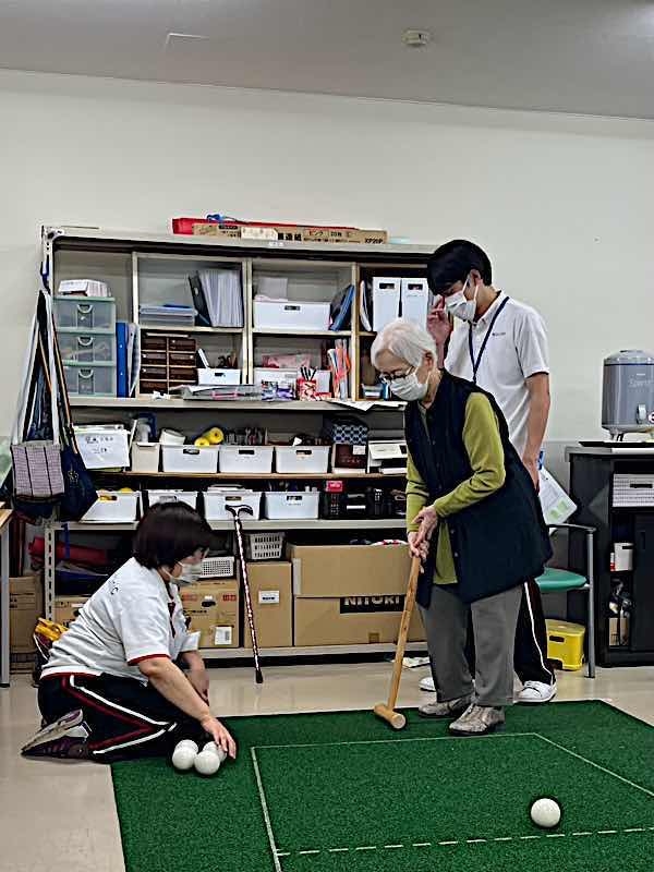 しっかり打ってます