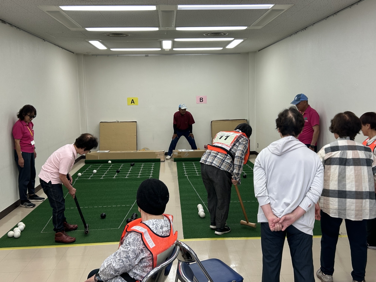 初めての方も多かった囲碁ボール