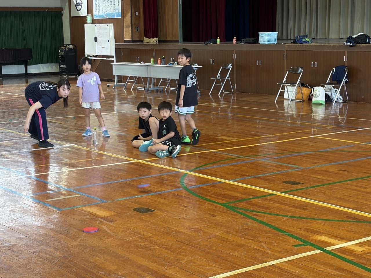 しっかりポイントをねらって！