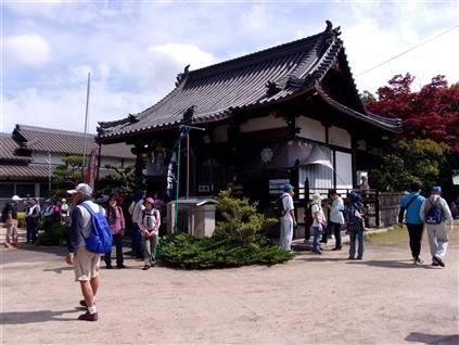 稗田大師寺で休憩