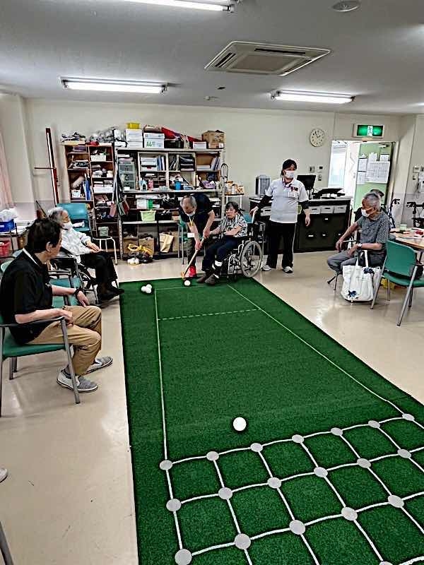 しっかり楽しんでプレーしてます