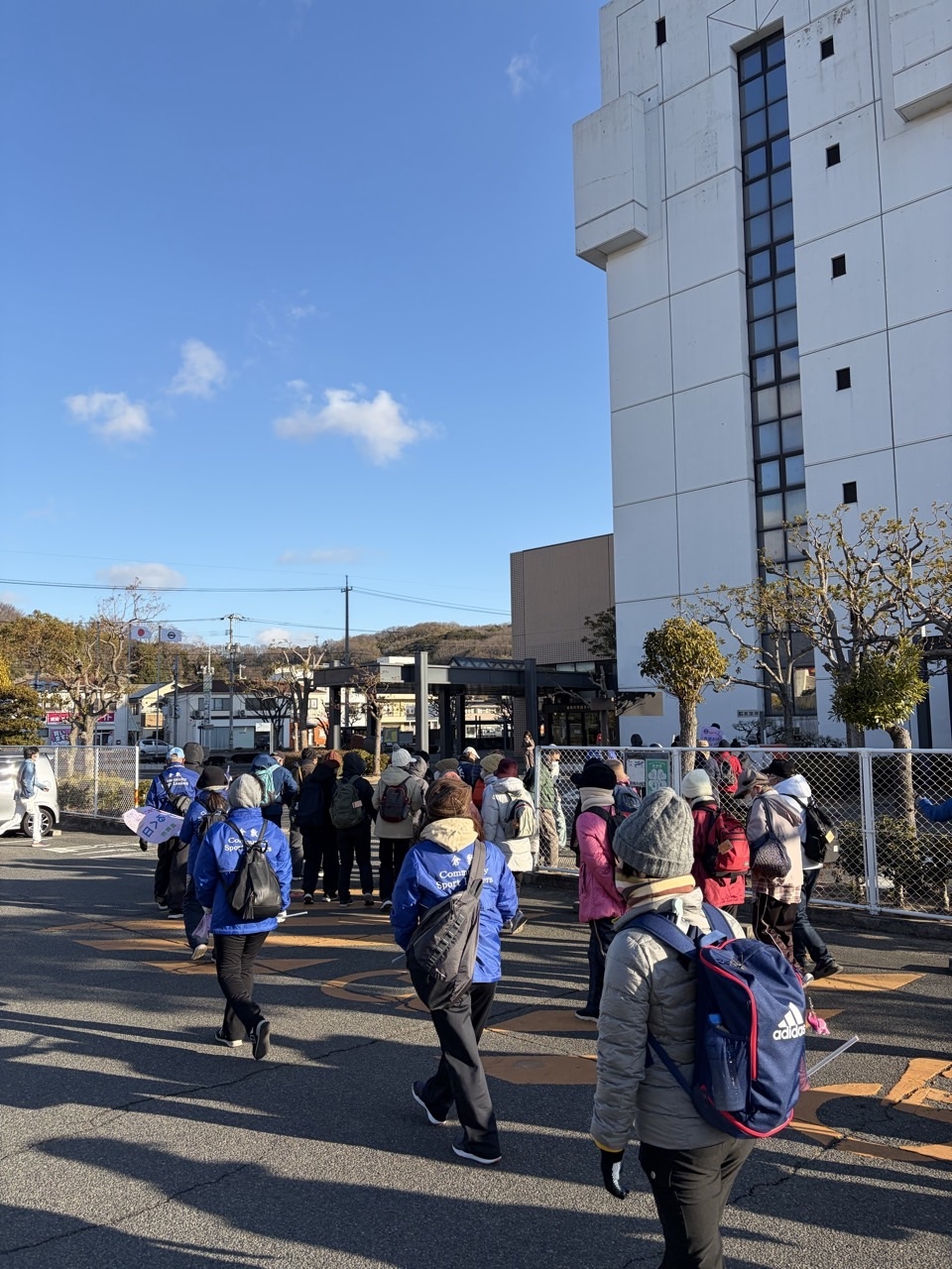 児島支所を出発です