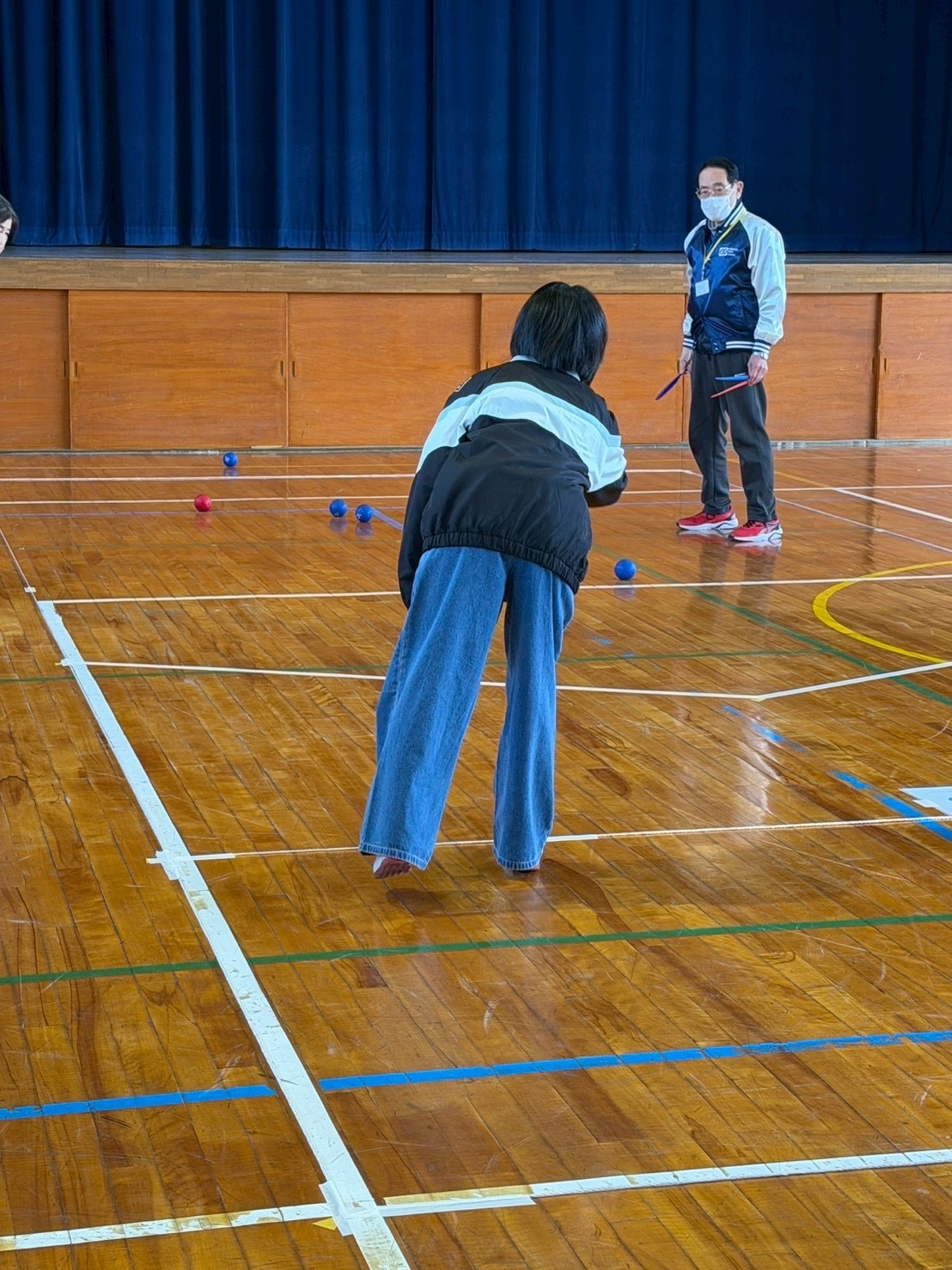 しっかり狙って