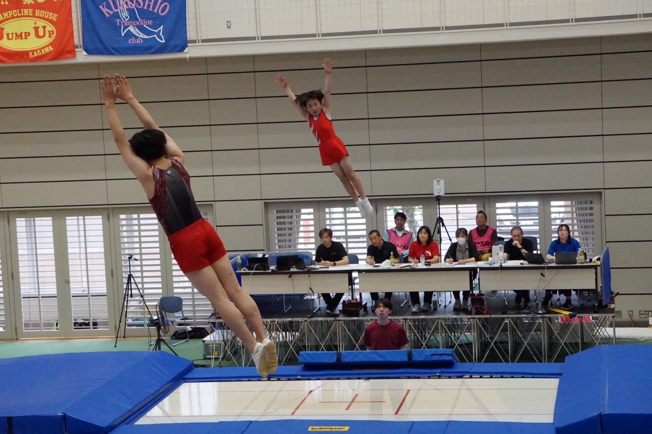 国体選手と小学生選手ペア