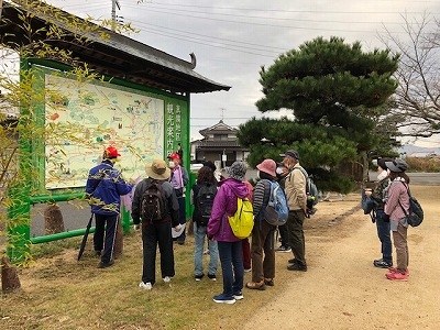 休憩ポイントの「まきび公園」