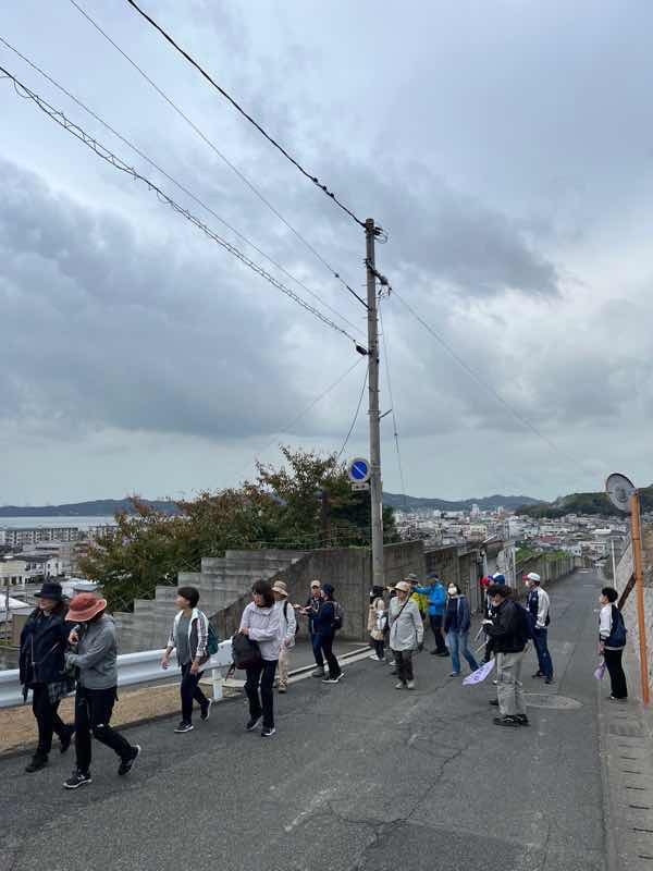 琴浦中学校付近の高台です。瀬戸内海が眺めます