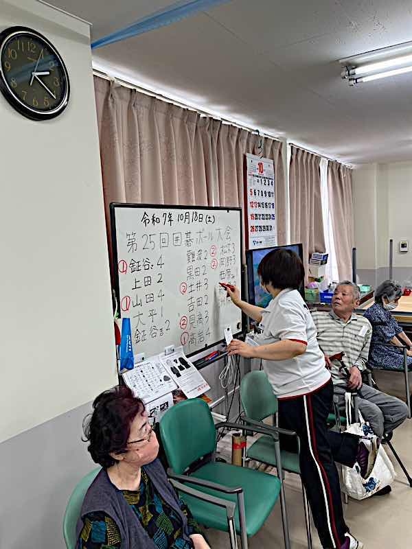 個人戦での集計です。今日も皆さん頑張りました！