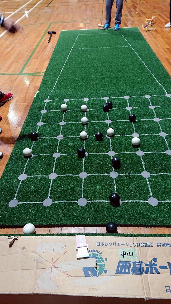 白が3目2連でナイスゲームです