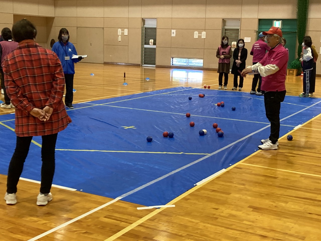 白熱のボッチャ