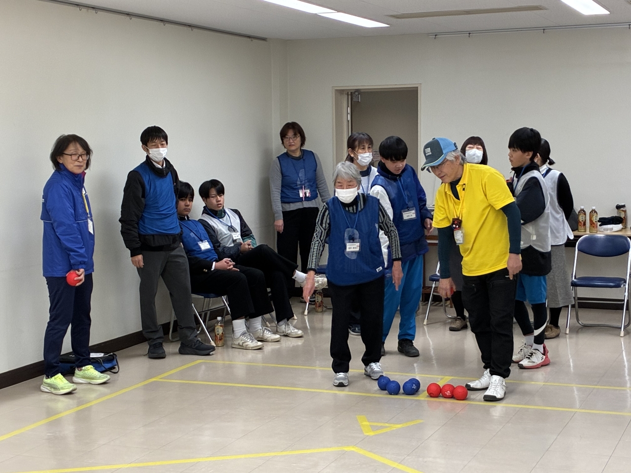 決戦前にもう一度練習