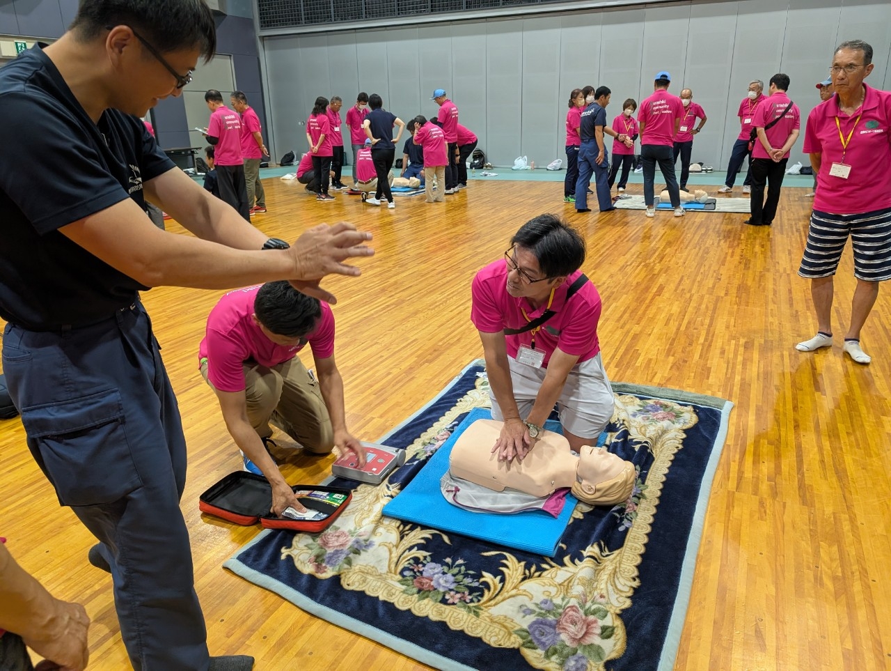 実技指導(AED)