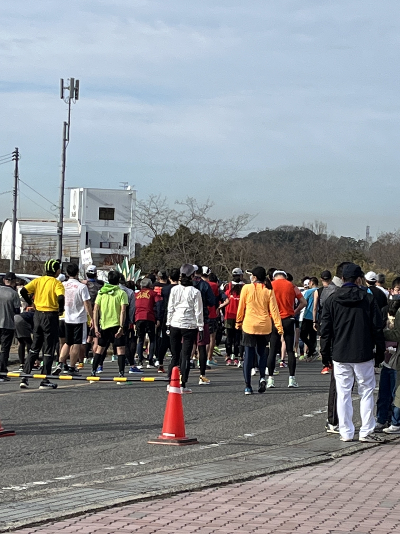 さあ、一般のランナーもスタート